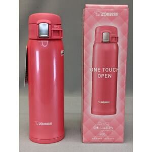 Zojirushi Stainless Steel Mug Bottle 480ml Coral Pink SM-SC48-PV